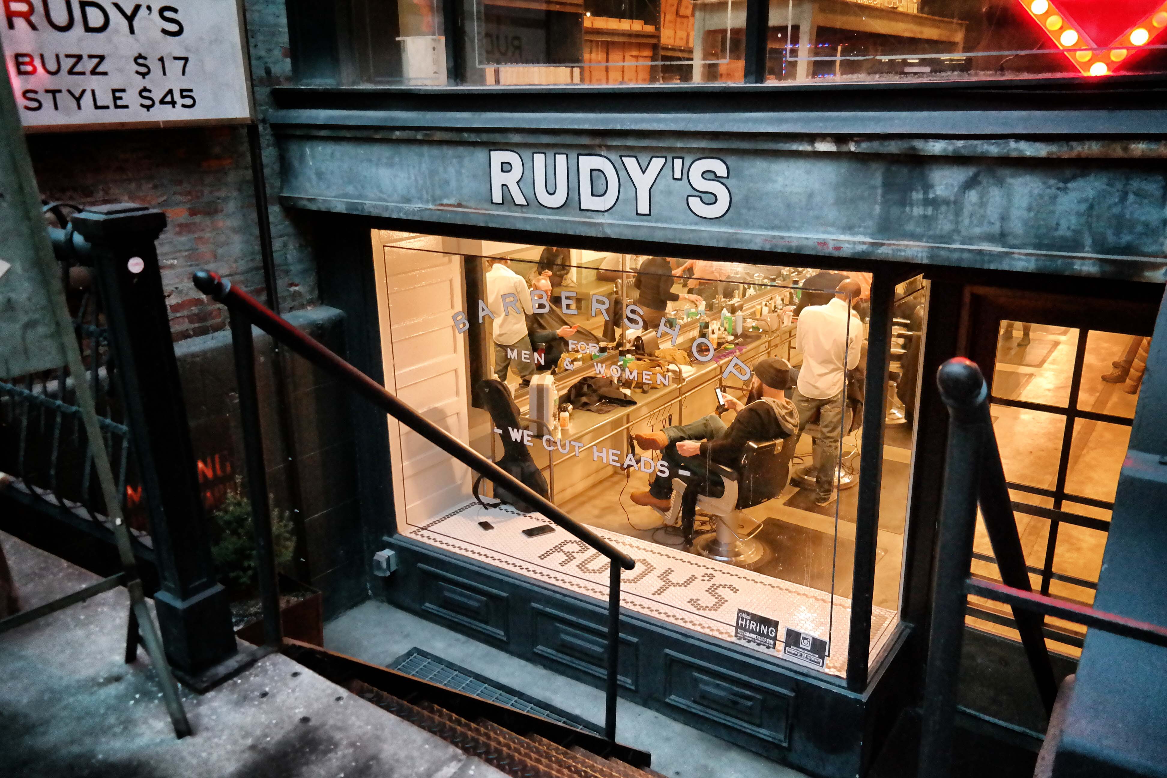 Ace Hotel Rudy's Barbershop