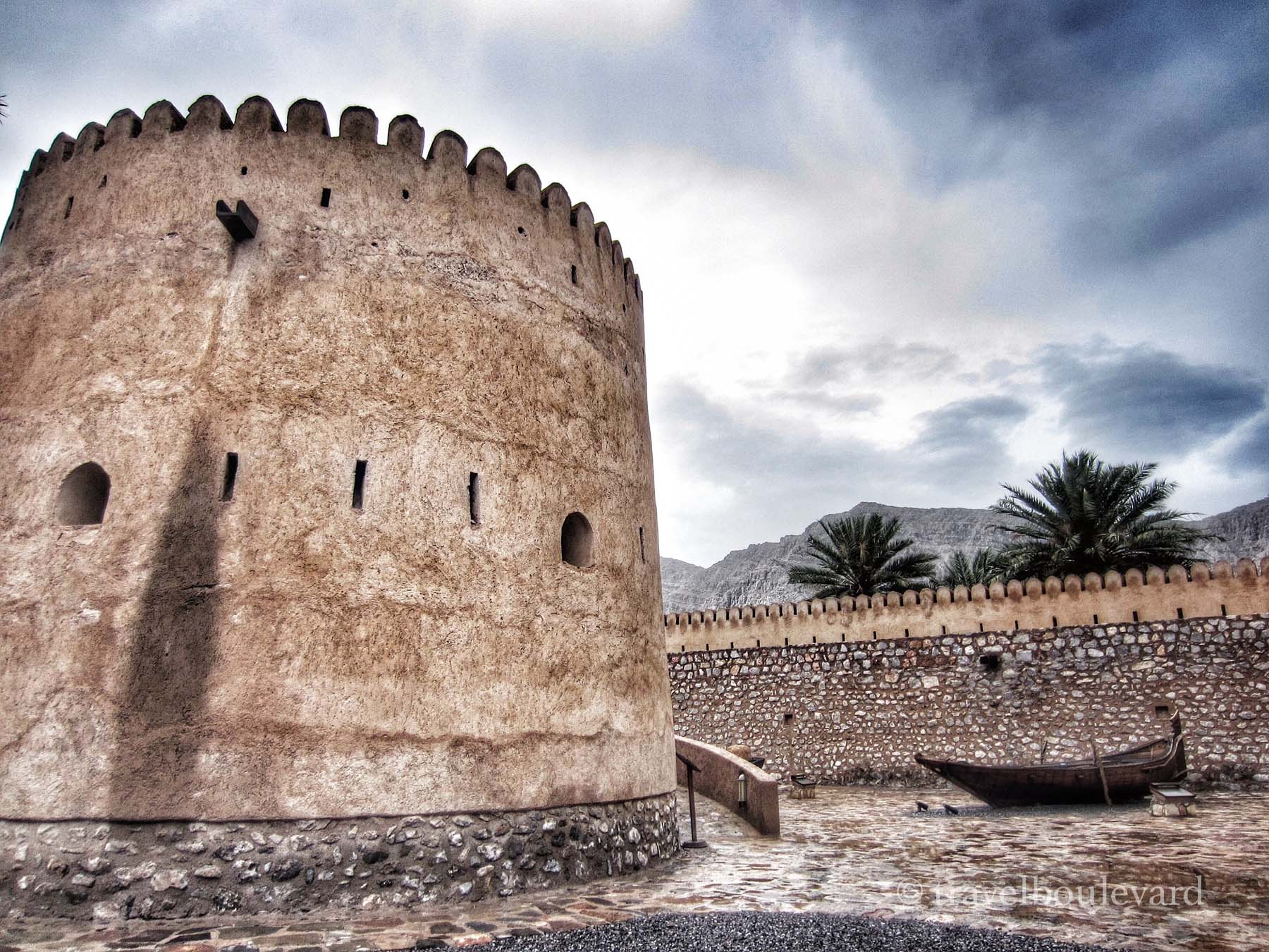 Oman Khasab fort