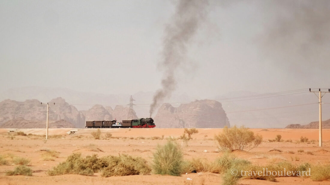 Jordanië trein